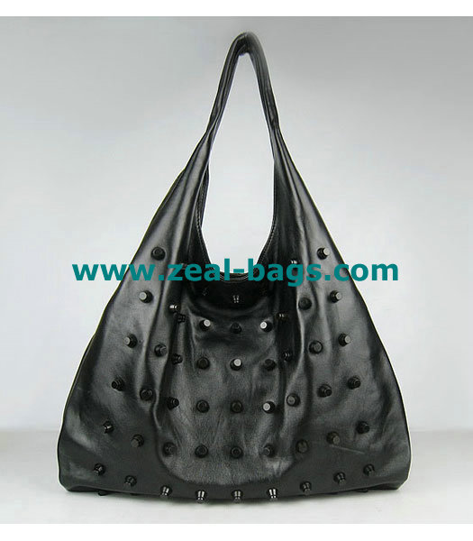 AAA Replica Alexander Wang Large Studded PM Bag Black Lambskin